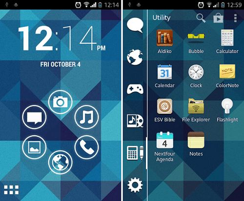 Launcher 3 на смартфоне